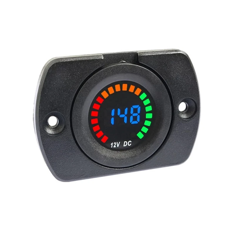 Voltmeter Color Screen Car Personality Modification Car Instrument DC LED Digital Display Auto Voltage Power Detection
Voltmeter Color Screen Car Personality Modification Car Instrument DC LED Digital Display Auto Voltage Power Detection