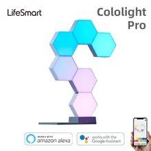 Lifesmart Cololight Pro Smart Geometry Assembling DIY Lamp WiFi Work with Google Assistant Alexa Cololight APP Smart - 6Set
Lifesmart Cololight Pro Smart Geometry Assembling DIY Lamp WiFi Work with Google Assistant Alexa Cololight APP Smart - 6Set