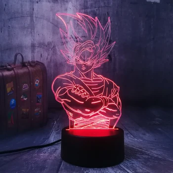 3D Led Creative Atmospheres Desk Dragon Ball Wukong Lamp Modelling Night Lights 7 Color Change Decor Children Bedside Lightings 
3D Led Creative Atmospheres Desk Dragon Ball Wukong Lamp Modelling Night Lights 7 Color Change Decor Children Bedside Lightings