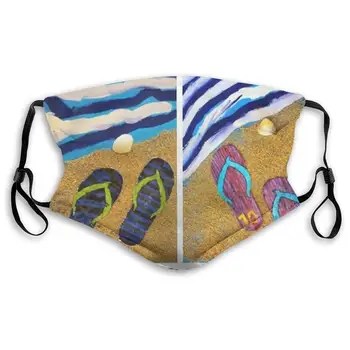 Flip Flops Print Mouth Masks With Filter Washable And Reusable Anti Dust Breathable Mask With Adjustable Ear Loops For Men And
Flip Flops Print Mouth Masks With Filter Washable And Reusable Anti Dust Breathable Mask With Adjustable Ear Loops For Men And