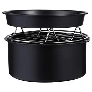 3 Pcs Air Fryer Accessories Kit Baking Supplies for Cake Pizza 
3 Pcs Air Fryer Accessories Kit Baking Supplies for Cake Pizza