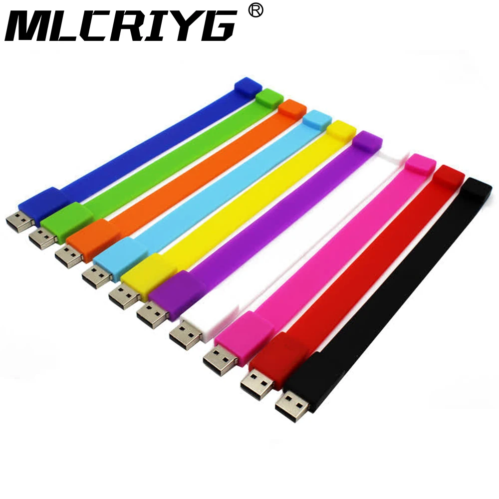 Silicone Bracelet Wrist Band pendrive 32GB 64GB 128GB 16GB 8GB 100% real capacity USB Flash Drive memory Stick U Disk Pen drives
Silicone Bracelet Wrist Band pendrive 32GB 64GB 128GB 16GB 8GB 100% real capacity USB Flash Drive memory Stick U Disk Pen drives