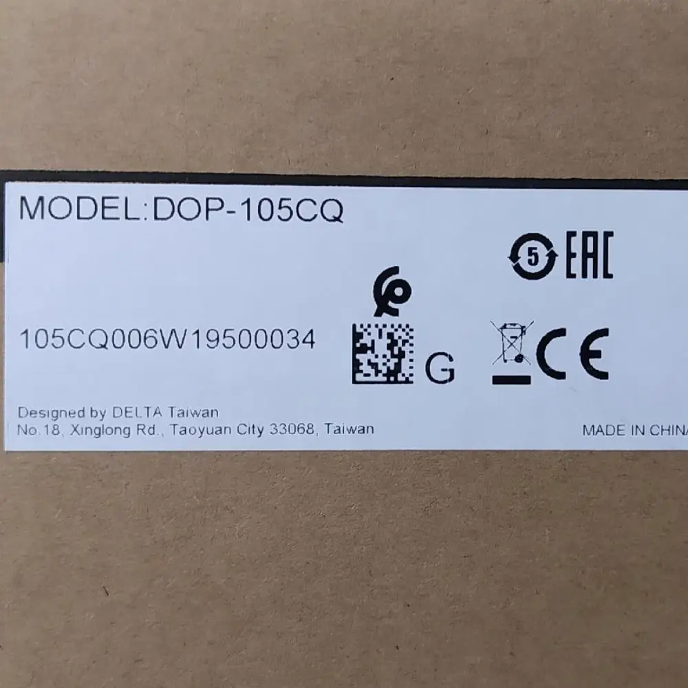Delta DOP-105CQ 5.6 inch touch screen HMI Replace DOP-B05S111
Delta DOP-105CQ 5.6 inch touch screen HMI Replace DOP-B05S111