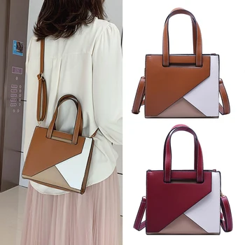 2020 New Fashion Hit Color Messenger Shoulder Bags PU Leather Crossbody Bags for Women Luxury Lady Wide Top-handle Bags
2020 New Fashion Hit Color Messenger Shoulder Bags PU Leather Crossbody Bags for Women Luxury Lady Wide Top-handle Bags