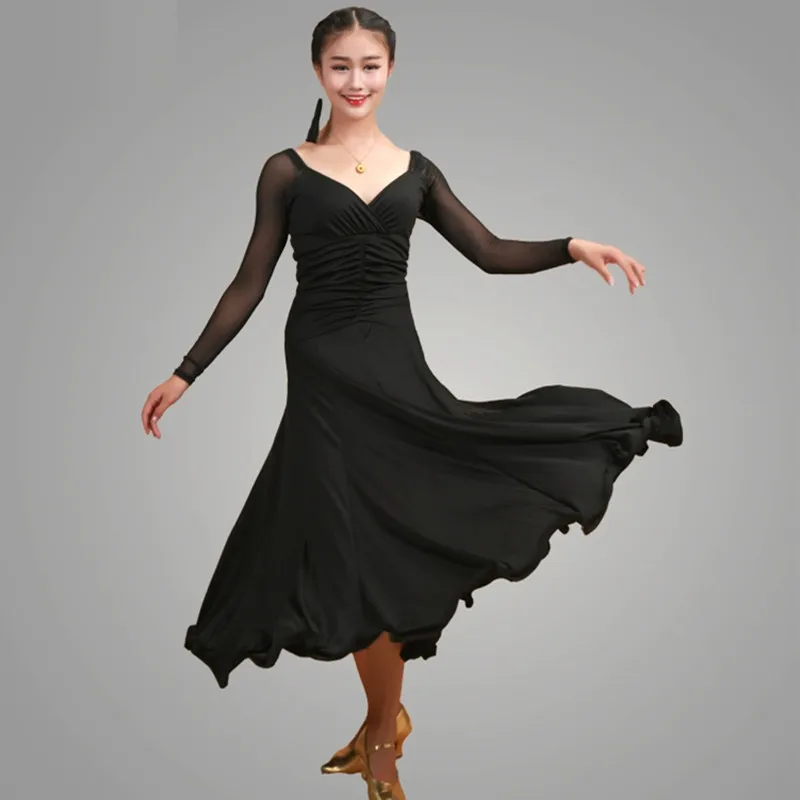 Платье для Бальных соревнований Waltz, костюмы для стандартных танцев и представлений фламенко, женская простая тонкая однотонная длинная юбка
Платье для Бальных соревнований Waltz, костюмы для стандартных танцев и представлений фламенко, женская простая тонкая однотонная длинная юбка