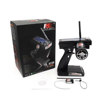 FS-GT3B 3 Channels Remote Control Controller Equipment with FS-GR3E Receiver - Black
FS-GT3B 3 Channels Remote Control Controller Equipment with FS-GR3E Receiver - Black