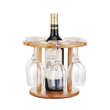 Wine glass holder Decoration wine rack Creative wine bottle holder Home wine rack display rack Bamboo wood cup rack
Wine glass holder Decoration wine rack Creative wine bottle holder Home wine rack display rack Bamboo wood cup rack