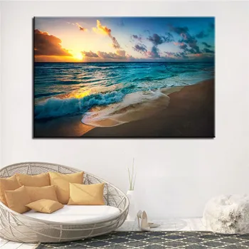 Oil Painting Beach Sunset Wall Art Posters Prints Canvas Pictures for Living Room Bedroom Home Decor
Oil Painting Beach Sunset Wall Art Posters Prints Canvas Pictures for Living Room Bedroom Home Decor