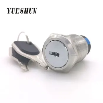 19mm Metal 2 Position Key Rotary Switch 1NO 1NC Latching 3 Position Selector Push Button Switches
19mm Metal 2 Position Key Rotary Switch 1NO 1NC Latching 3 Position Selector Push Button Switches
