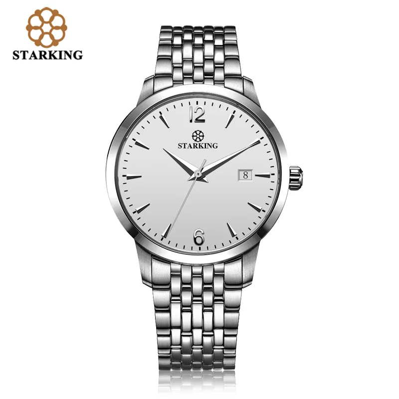 STARKING Men Mechanical Watch Dress Fashion 28800 Beat Automatic Self-wind WristWatch Stainless Steel Male Relogio 5M Waterproof
STARKING Men Mechanical Watch Dress Fashion 28800 Beat Automatic Self-wind WristWatch Stainless Steel Male Relogio 5M Waterproof