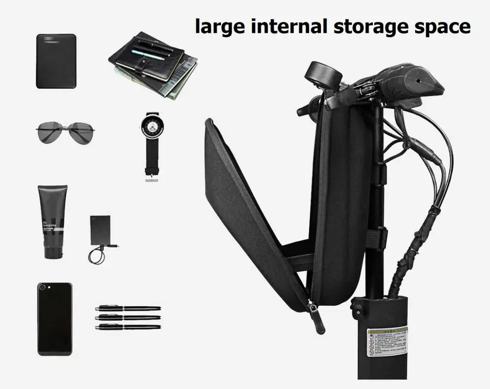 Balance electric scooter bicycle Black EVA handlebar bag waterproof large storage organizer mobile phone wallet pouch
Balance electric scooter bicycle Black EVA handlebar bag waterproof large storage organizer mobile phone wallet pouch