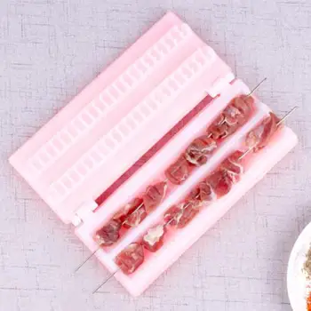 1 pcs BBQ Tools Meat Grill Skewer Barbecue Grill Needle Box Safety Meat Vegetable String Shish Beef Mutton Kebab Skewers maker
1 pcs BBQ Tools Meat Grill Skewer Barbecue Grill Needle Box Safety Meat Vegetable String Shish Beef Mutton Kebab Skewers maker