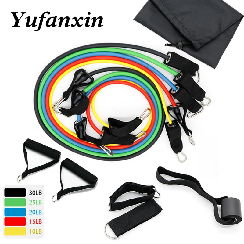 Resistance Bands set 11Pcs Expander Tubes Rubber Elastic Bands Loop For Resistance Training Home Gyms pull up band Workout
Resistance Bands set 11Pcs Expander Tubes Rubber Elastic Bands Loop For Resistance Training Home Gyms pull up band Workout