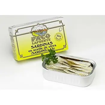 Sardinillas en aceite de oliva Paco Lafuente 20/22 piezas 
Sardinillas en aceite de oliva Paco Lafuente 20/22 piezas