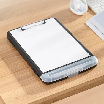 A4 Wordpad File Folder Writing Board Clip With Pen Slot Multifunctional Desktop Organizer Storage Box Stationery
A4 Wordpad File Folder Writing Board Clip With Pen Slot Multifunctional Desktop Organizer Storage Box Stationery