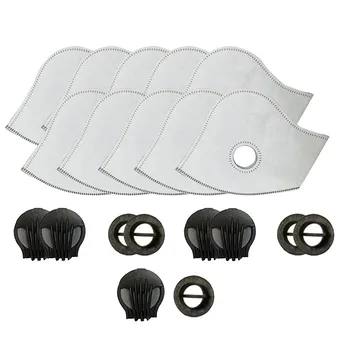 Set of 10 Activated Carbon In Stock Mask Filters and fabrics For DIY Sewing Mask PM2.5 Filters 5 Exhaust Valves Replacement Dust
Set of 10 Activated Carbon In Stock Mask Filters and fabrics For DIY Sewing Mask PM2.5 Filters 5 Exhaust Valves Replacement Dust
