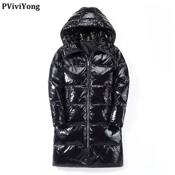PViviYong 2020 Winter high quality white duck down hooded jacket , coated fabrics waterproof warm parkas men coat 918
PViviYong 2020 Winter high quality white duck down hooded jacket , coated fabrics waterproof warm parkas men coat 918