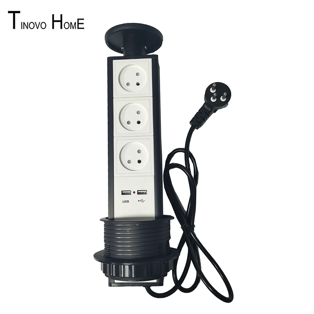 Israeli socket / kitchen socket / pull-out socket / hidden on desktop / 3-digit Israeli standard socket USB charging Hot selling
Israeli socket / kitchen socket / pull-out socket / hidden on desktop / 3-digit Israeli standard socket USB charging Hot selling