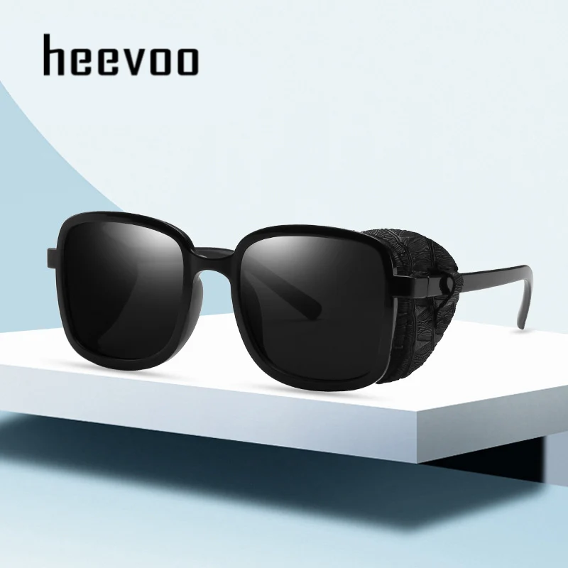Square Sunglasse Men Vintage Black Big Sun Galsses Luxury Brand Steam Punk Eyewear UV400 Fashion Leather Gafas de sol hombre
Square Sunglasse Men Vintage Black Big Sun Galsses Luxury Brand Steam Punk Eyewear UV400 Fashion Leather Gafas de sol hombre