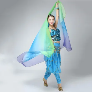 Gradient Veil Shawl Face Scarf Women Dance Belly Bollywood Costume Silk-like
Gradient Veil Shawl Face Scarf Women Dance Belly Bollywood Costume Silk-like