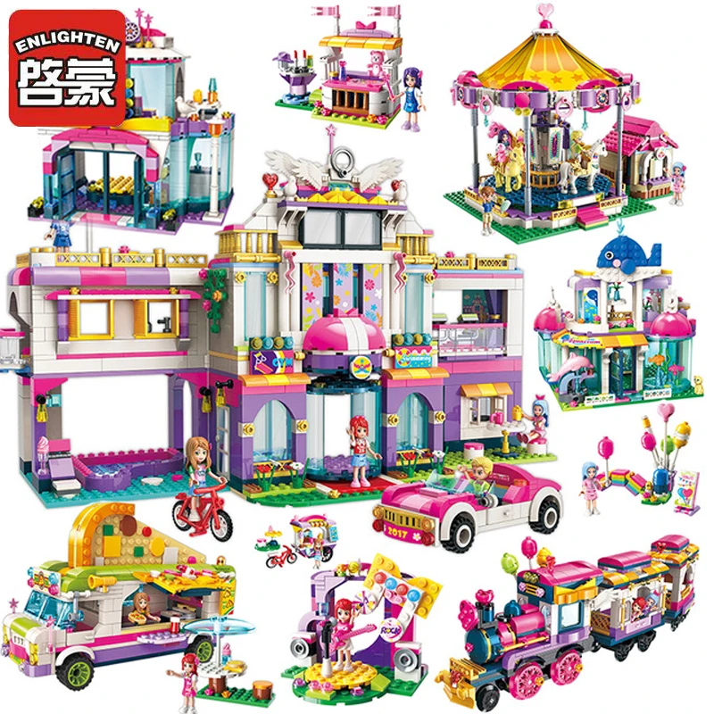 Enlighten Colorful Holiday Building Blocks City Model Playground Legoingly Bricks Toys For Friends And Children Christmas Gifts
Enlighten Colorful Holiday Building Blocks City Model Playground Legoingly Bricks Toys For Friends And Children Christmas Gifts