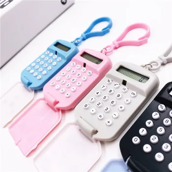 Mini Calculator Pocket Size 8 Display Cartoon Calculator Portable Digit Calculator Kawaii Keychain Calculator Office Supplies
Mini Calculator Pocket Size 8 Display Cartoon Calculator Portable Digit Calculator Kawaii Keychain Calculator Office Supplies
