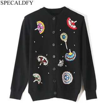 2020 Autumn Winter Knitted Coat Women Embroidery Casual Sweater Coat Ladies White Black Cardigan Mujer Gilet Femme Manche Longue
2020 Autumn Winter Knitted Coat Women Embroidery Casual Sweater Coat Ladies White Black Cardigan Mujer Gilet Femme Manche Longue