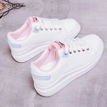 Vulcanize Shoes Women Walking Thick Bottom All-match Waterproof Cute Sneakers Womens Breathable Leisure Korean Trendy White Chic 
Vulcanize Shoes Women Walking Thick Bottom All-match Waterproof Cute Sneakers Womens Breathable Leisure Korean Trendy White Chic