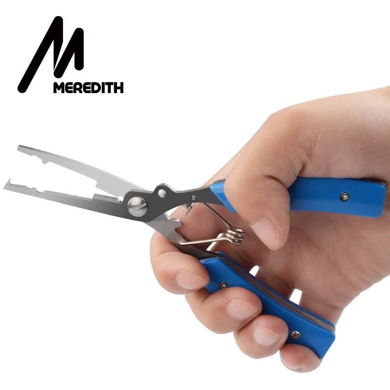 MEREDITH Stainless Steel Blue Fishing Gripper Lure Pliers Multifunction Fish Scissors Line Cutter Fishing Tools
MEREDITH Stainless Steel Blue Fishing Gripper Lure Pliers Multifunction Fish Scissors Line Cutter Fishing Tools