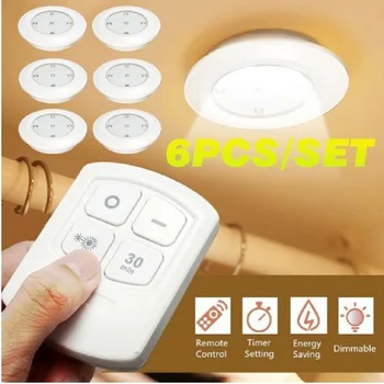 3/6pcs LED Cabinet Wardrobe Night Light with Remote Control Bright White Night Lighting for Kitchen Bedroom Stairs Home Lights
3/6pcs LED Cabinet Wardrobe Night Light with Remote Control Bright White Night Lighting for Kitchen Bedroom Stairs Home Lights