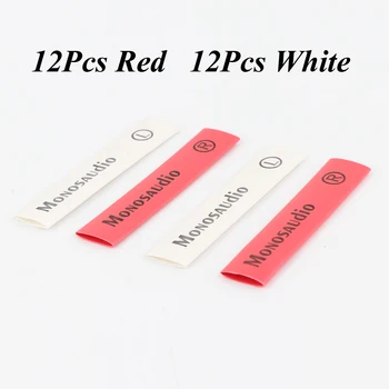 24pcs Monosaudio Heat Shrink Tube 8mm Insulated Sleeving Tubing for Speaker Interconnect Audio Cable DIY loudspeaker cable
24pcs Monosaudio Heat Shrink Tube 8mm Insulated Sleeving Tubing for Speaker Interconnect Audio Cable DIY loudspeaker cable