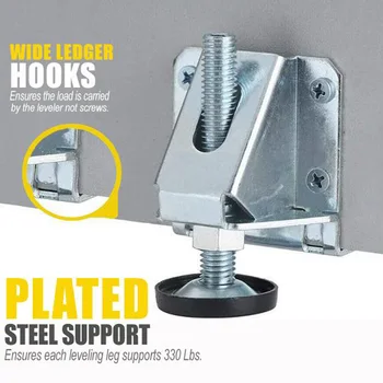 Wardrobe Cabinet Table Leg Leveler Household Furniture Workbench Steel Adjustable Leveling Feet
Wardrobe Cabinet Table Leg Leveler Household Furniture Workbench Steel Adjustable Leveling Feet