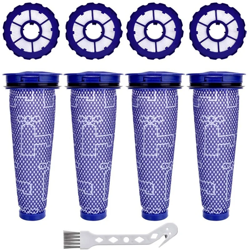 DC50 Filter for Dyson 4 Pack Vacuum Filter Replacement for Dyson with Hepa Post-Motor Filter & Pre-Motor Filter, 8 Pack
DC50 Filter for Dyson 4 Pack Vacuum Filter Replacement for Dyson with Hepa Post-Motor Filter & Pre-Motor Filter, 8 Pack
