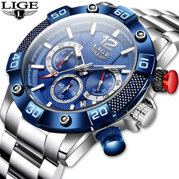 2020 New Watches Mens LIGE Sports Waterproof Watch For Men Luminous Chronograph Mens Watches Top Brand Luxury Relogio Masculino 
2020 New Watches Mens LIGE Sports Waterproof Watch For Men Luminous Chronograph Mens Watches Top Brand Luxury Relogio Masculino