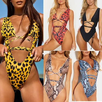 2020 bikini swimsuit new leopard print serpentine sexy one-piece swimsuit female
2020 bikini swimsuit new leopard print serpentine sexy one-piece swimsuit female