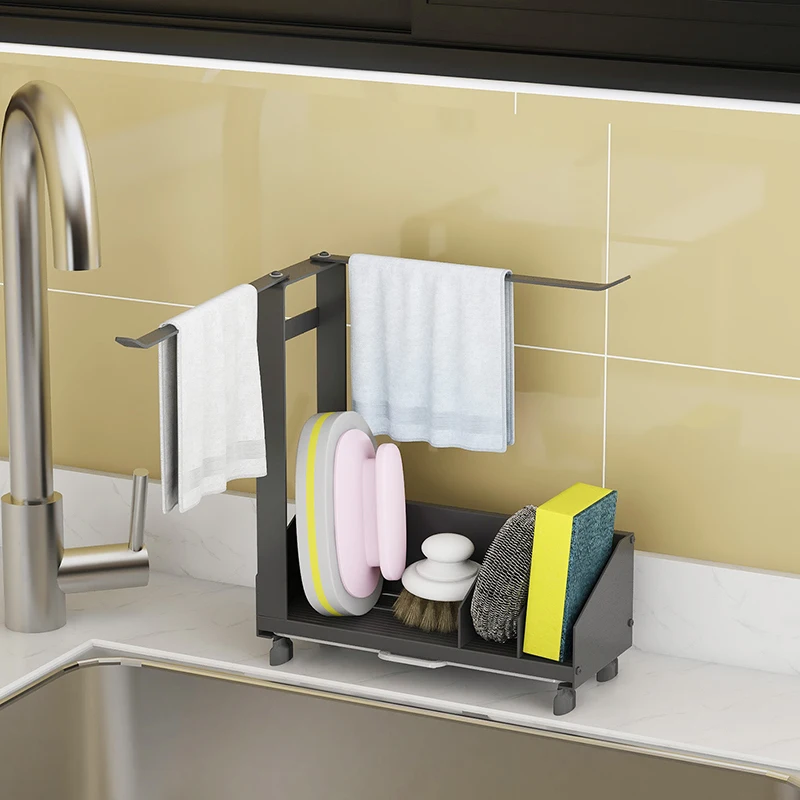 Dish Cloth Rack Sponge Drain Rack Dish Cloth Rag Rack Wall-mounted Countertop Organizer Sink Storage Holders Kitchen Supplies
Dish Cloth Rack Sponge Drain Rack Dish Cloth Rag Rack Wall-mounted Countertop Organizer Sink Storage Holders Kitchen Supplies