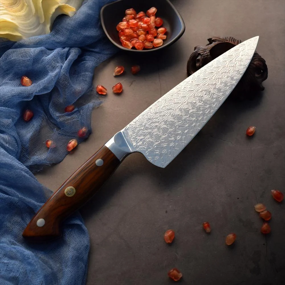 8-inch Damascus Chef Knife Slicing Knives Japanese Professional Gyuto Knive Japan VG10 Steel Kitchen Knife Sushi Knife
8-inch Damascus Chef Knife Slicing Knives Japanese Professional Gyuto Knive Japan VG10 Steel Kitchen Knife Sushi Knife
