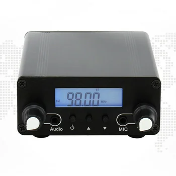 

Hot Sale CZE-05B 0.1/0.5W Wireless PLL FM Transmitter LCD Display 76MHz~108MHz Antenna Home Broadcast