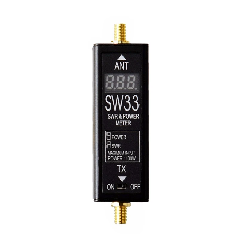 SW-33 Standing Wave Table for Two-Way Radio Connection To Radio Antenna Mini Tester Counter
SW-33 Standing Wave Table for Two-Way Radio Connection To Radio Antenna Mini Tester Counter