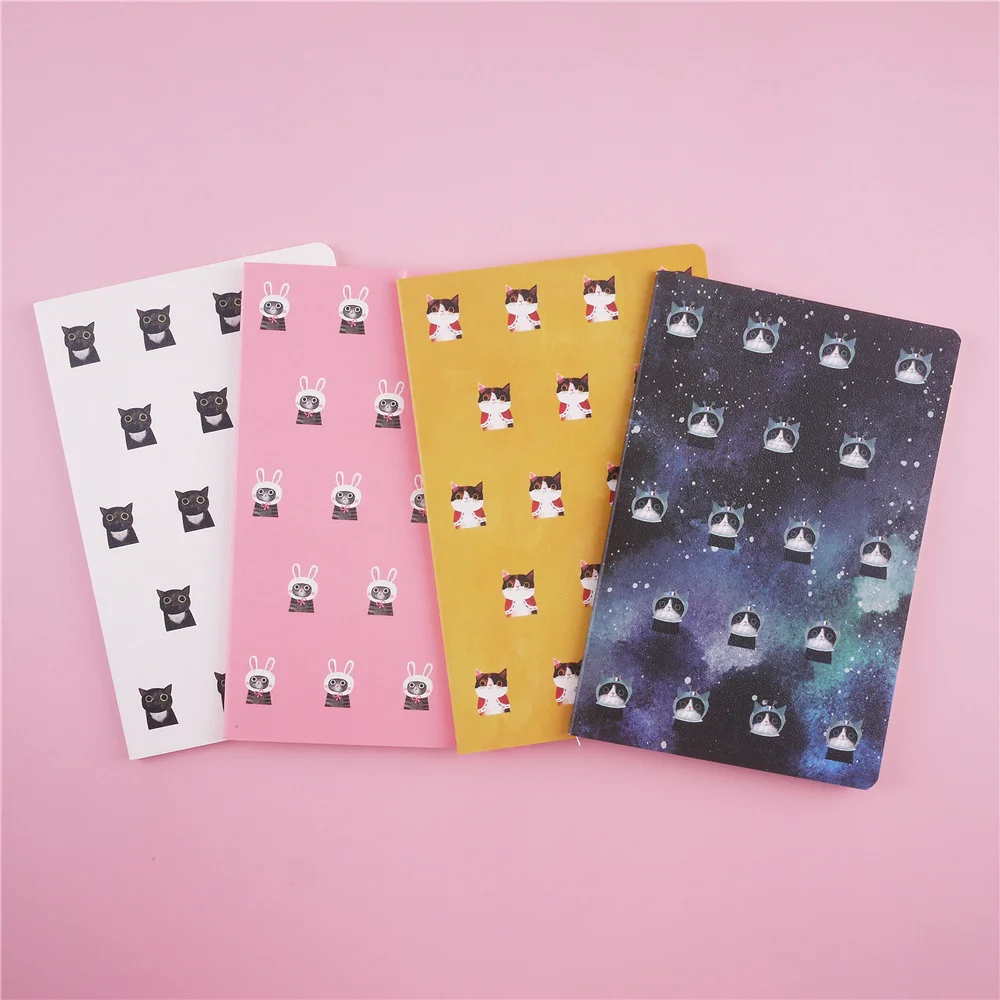 A5 Lovely Cat Notebook Soft Cover Kitten Ruled Note Book Student School Supplies Diary Planner Kraft Journal Teacher Stationary
A5 Lovely Cat Notebook Soft Cover Kitten Ruled Note Book Student School Supplies Diary Planner Kraft Journal Teacher Stationary