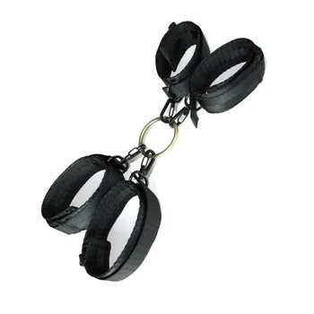 

Adult Games Handcuffs BDSM Bondage Set Handcuff Anklet Restraints Foot Hand Cuff Slave Sex Games Adult Sex Toys For Woman Man