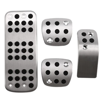 1 Set Silver Accelerator Brake Clutch Footrest Pedal Pad Stickers TTCR-II Car Accessories, for Peugeot 206 CC 206CC MT/AT 
1 Set Silver Accelerator Brake Clutch Footrest Pedal Pad Stickers TTCR-II Car Accessories, for Peugeot 206 CC 206CC MT/AT