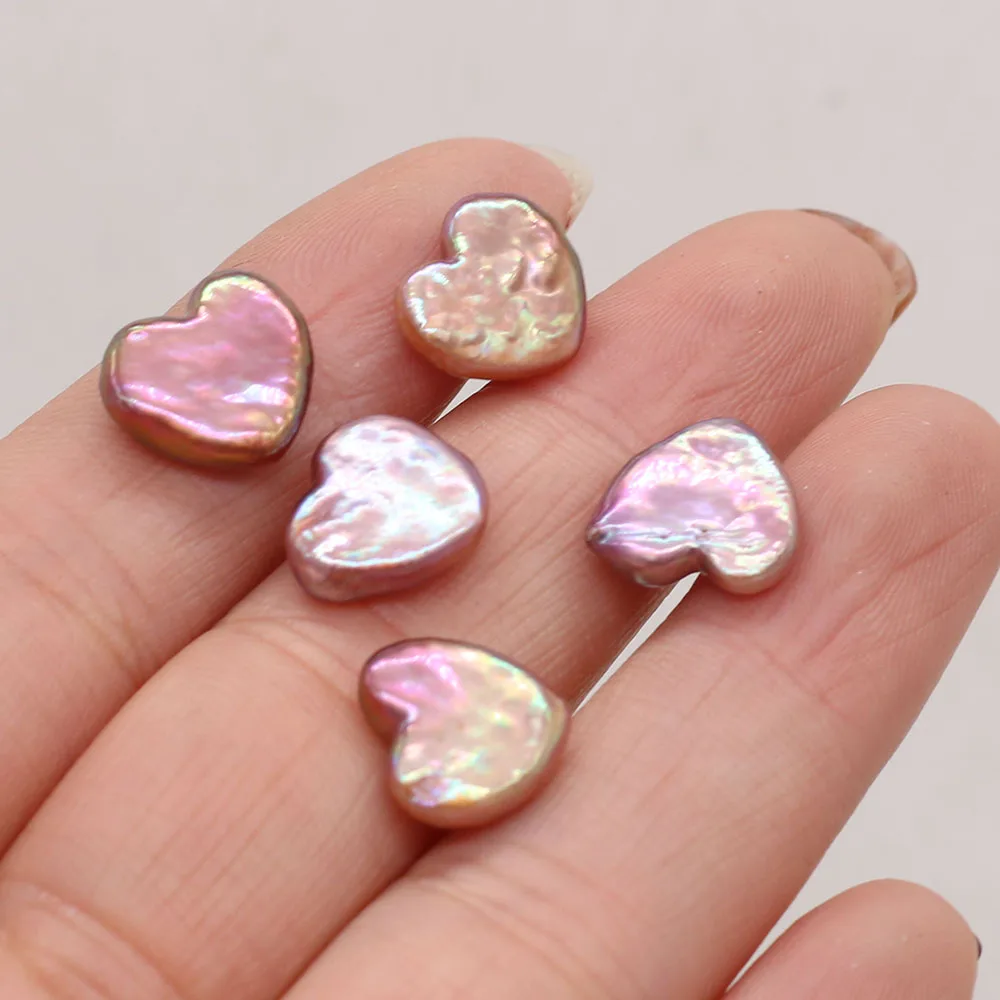 4 PCS 100% Real Natural Freshwater Heart Shape 12-13mm For Jewelry Making Necklace Bracelet Gift Accessories
4 PCS 100% Real Natural Freshwater Heart Shape 12-13mm For Jewelry Making Necklace Bracelet Gift Accessories