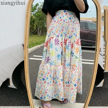 Boho Skirt Women's Summer Holiday Long Skirts White Yellow Printed Skirt Maxi Bottomings 2020 Vintage Print Patchwork A Line
Boho Skirt Women's Summer Holiday Long Skirts White Yellow Printed Skirt Maxi Bottomings 2020 Vintage Print Patchwork A Line
