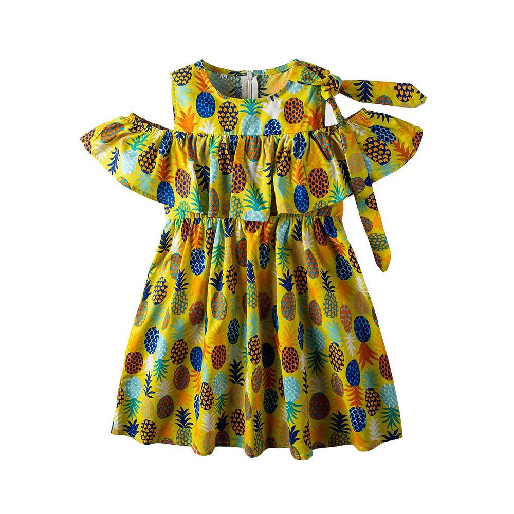 Summer Girls Dresses Kids Pineapple Print Dresses Kids Princess Dress Children Party Ball Pageant Dress Children's Clothing
Summer Girls Dresses Kids Pineapple Print Dresses Kids Princess Dress Children Party Ball Pageant Dress Children's Clothing
