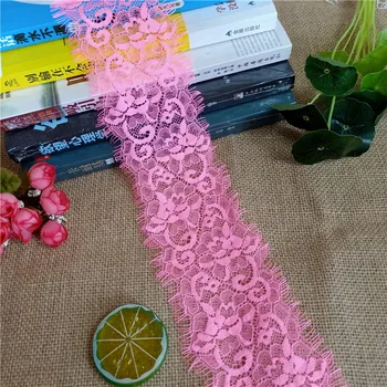 X1024 Width 9cm Non stretch Elastic and Eyelash lace fabric trim for dress pants skirt decoration hollow accessories 
X1024 Width 9cm Non stretch Elastic and Eyelash lace fabric trim for dress pants skirt decoration hollow accessories