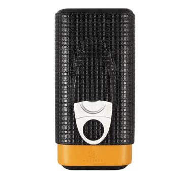 GALINER Leather Cigar Case Tube Travel Cedar Wood Humidor Box Tobacco Cutting Pocket Cigar Cutter For 3 COHIBA Cigars
GALINER Leather Cigar Case Tube Travel Cedar Wood Humidor Box Tobacco Cutting Pocket Cigar Cutter For 3 COHIBA Cigars
