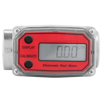 Car Styling Digital Turbine Flowmeter 15-120L Diesel Fuel Flow Tester Indicator Sensor Counter Liquid Water Flow Measure Tool
Car Styling Digital Turbine Flowmeter 15-120L Diesel Fuel Flow Tester Indicator Sensor Counter Liquid Water Flow Measure Tool