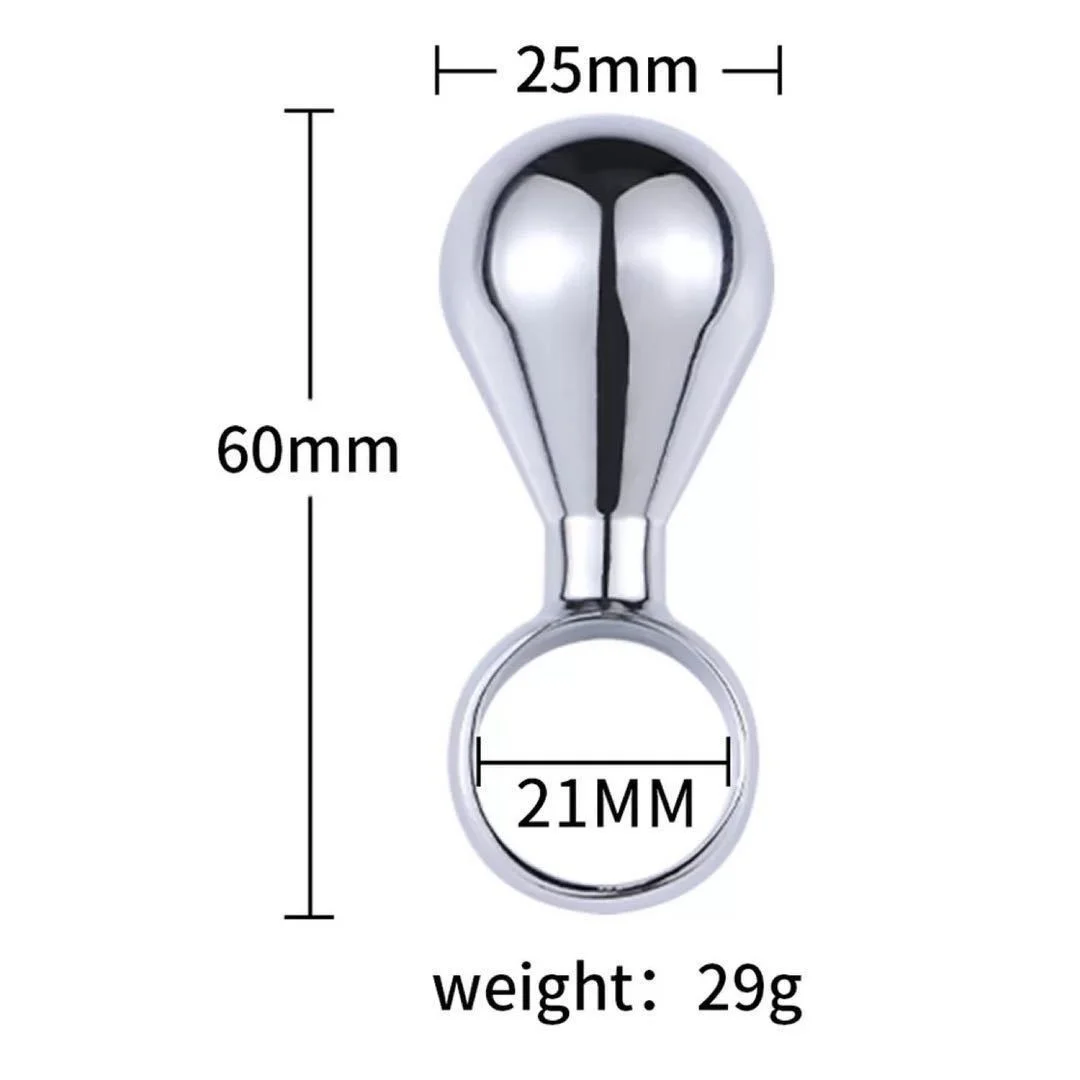 Анальный массажер Sexus Glass, прозрачный 912064 - Sexus Glass - Анальные пробки - Купить