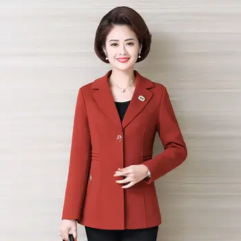 Women Blazer Jacket New Fashion Middle-aged Women Suit Jacket Fashion Slim Female Clothing Women Coat Suit Plus Size 5XL
Women Blazer Jacket New Fashion Middle-aged Women Suit Jacket Fashion Slim Female Clothing Women Coat Suit Plus Size 5XL